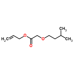 Allyl (3-methylbutoxy)acetate Structure
