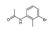 3-bromo-2-methylacetanilide Structure