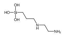 [3-[(2-aminoethyl)amino]propyl]silanetriol结构式