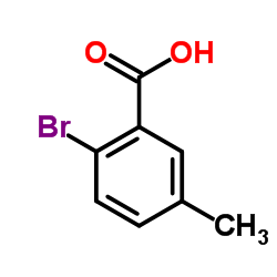2-溴-5-甲基苯甲酸结构式