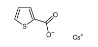 caesium thiophen-2-carboxylate结构式