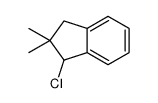 1-chloro-2,2-dimethyl-1,3-dihydroindene Structure