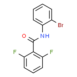 N-(2-Bromophenyl)-2,6-difluorobenzamide结构式