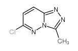 6-氯-3-甲基[1,2,4]三唑并[4,3-b]哒嗪结构式