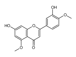 Luteolin-5,4'-dimethylether结构式