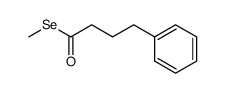Se-methyl 4-phenylbutaneselenoate结构式