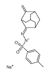 4-methylene-2-adamantanone tosylhydrazone sodium salt结构式