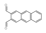 蒽-2,3-二羧醛结构式