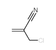 Acrylonitrile, .alpha.-(chloromethyl)-结构式