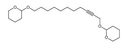1,11-bis(tetrahydropyran-2-yloxy)hendec-2-yne结构式