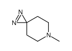 6-methyl-1,2,6-triazaspiro[2.5]oct-1-ene结构式