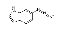 1H-Indole,6-azido-(9CI) Structure