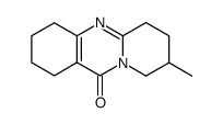 8-Methyl-1,2,3,4,6,7,8,9-octahydro-pyrido[2,1-b]quinazolin-11-one结构式