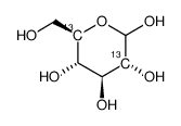 d-[2,5-13c2]glucose Structure