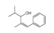 2,4-dimethyl-1-phenylpent-1-en-3-ol Structure