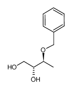 (2R,3S)-3-O-benzylbutane-1,2,3-triol结构式