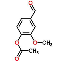 O-Acetylvanillin structure