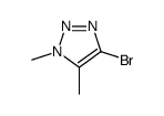 4-溴-1,5-二甲基-1H-1,2,3-噻唑结构式