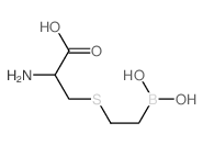 Alanine,3-[(2-boronoethyl)thio]- (7CI) Structure