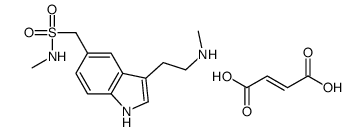 (Z)-but-2-enedioic acid,N-methyl-1-[3-[2-(methylamino)ethyl]-1H-indol-5-yl]methanesulfonamide结构式