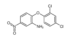2-(2,4-dichlorophenoxy)-5-nitroaniline Structure