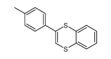 3-(4-methylphenyl)-1,4-benzodithiine Structure