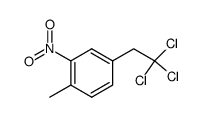 1,1,1-Trichlor-2-[3-nitro-4-methyl-phenyl]结构式