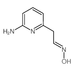 (NE)-N-[2-(6-aminopyridin-2-yl)ethylidene]hydroxylamine Structure