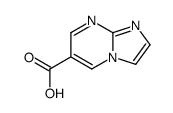 咪唑[1,2-A]嘧啶-6-羧酸结构式