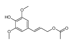sinapyl acetate Structure