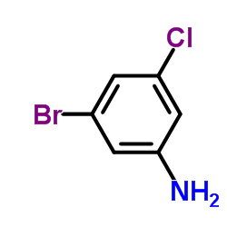 3-Bromo-5-chloroaniline Structure