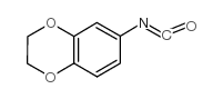 6-异氰酸基-1,4-苯并二噁烷结构式