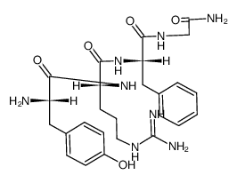 (D-Arg2)-Dermorphin (1-4) amide trifluoroacetate salt结构式