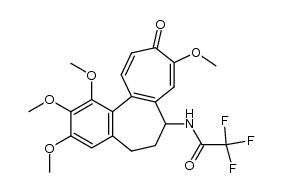 (+/-)-N-(trifluoroacetyl)deacetylisocolchicine Structure