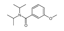 3-methoxy-N,N-di(propan-2-yl)benzamide结构式