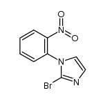 2-bromo-1-(2-nitrophenyl)-1H-imidazole结构式