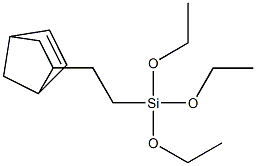 ((5-双环[2.2.1]庚基-2-乙基)乙基)三乙氧基硅烷结构式