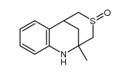 1-methyl-3,4-benzo-7-thia-2-azabicyclo[3.3.1]nonane 7-oxide Structure