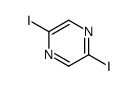 2,5-Diiodopyrazine Structure