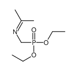 N-(diethoxyphosphorylmethyl)propan-2-imine结构式
