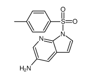 1-[(4-Methylphenyl)sulfonyl]-1H-pyrrolo[2,3-b]pyridin-5-amine结构式