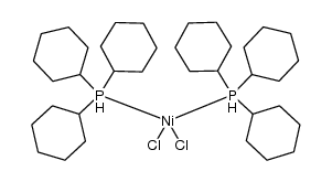 Ni(PCy3)2Cl2结构式