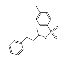 4-phenylbutan-2-yl tosylate结构式