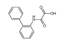biphenyl-2-oxamic acid Structure