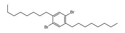 1,4-二溴-2,5-二辛基苯结构式