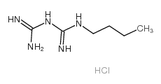 丁双胍盐酸盐结构式