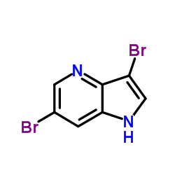 3,6-dibromo-4-azaindole Structure