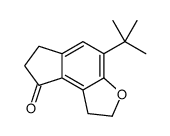 4-tert-Butyl-1,2,6,7-tetrahydro-8H-indeno[5,4-b]furan-8-one Structure