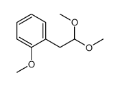 2-Methoxyphenylacetaldehyde dimethylacetal Structure