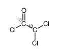 2,2-dichloroacetyl chloride Structure